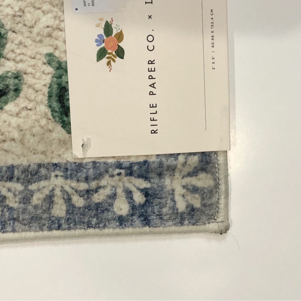 Rifle Paper Co. Runner Rug - Picture 11 of 11